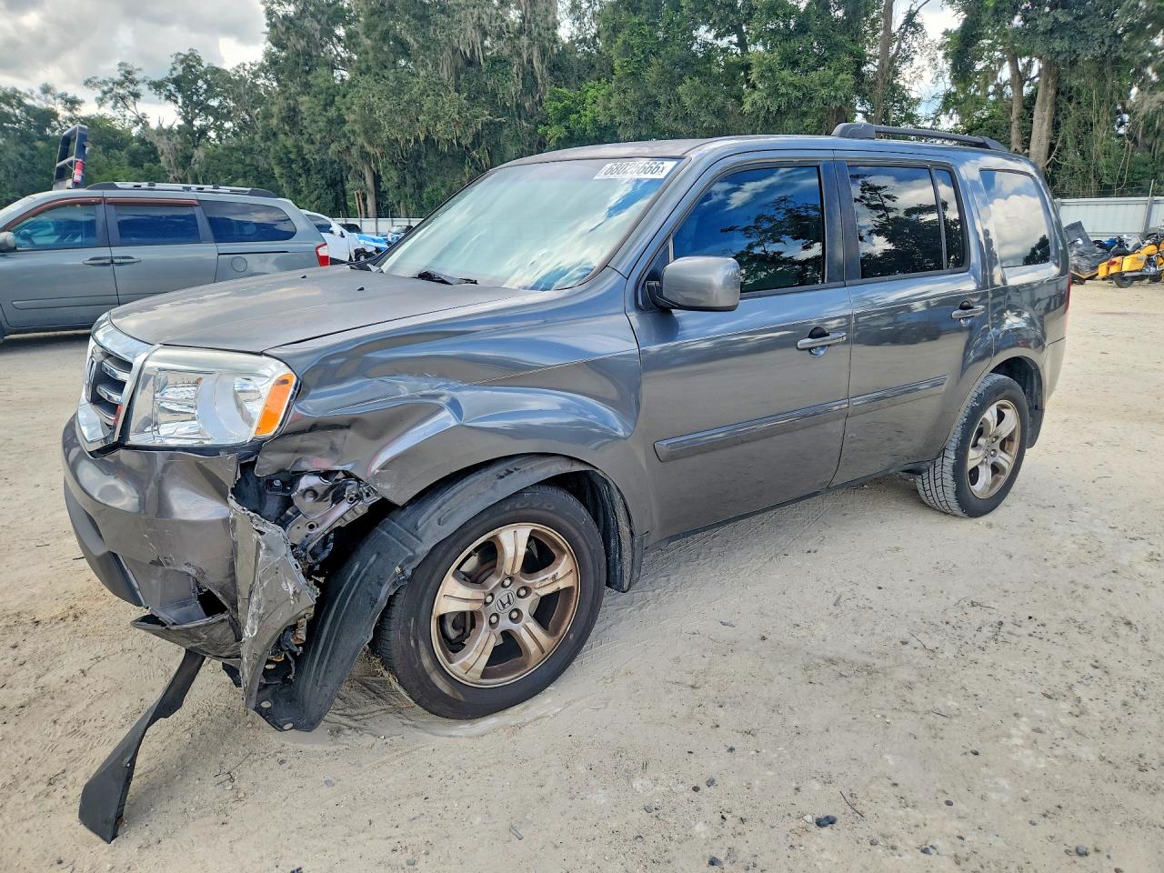 2013 HONDA PILOT EX | 5FNYF3H41DB003247 | UPCARS