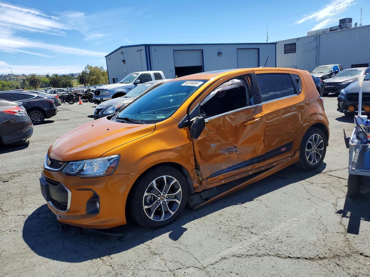 2017 CHEVROLET SONIC LT | 1G1JD6SB7H4117145 | UPCARS