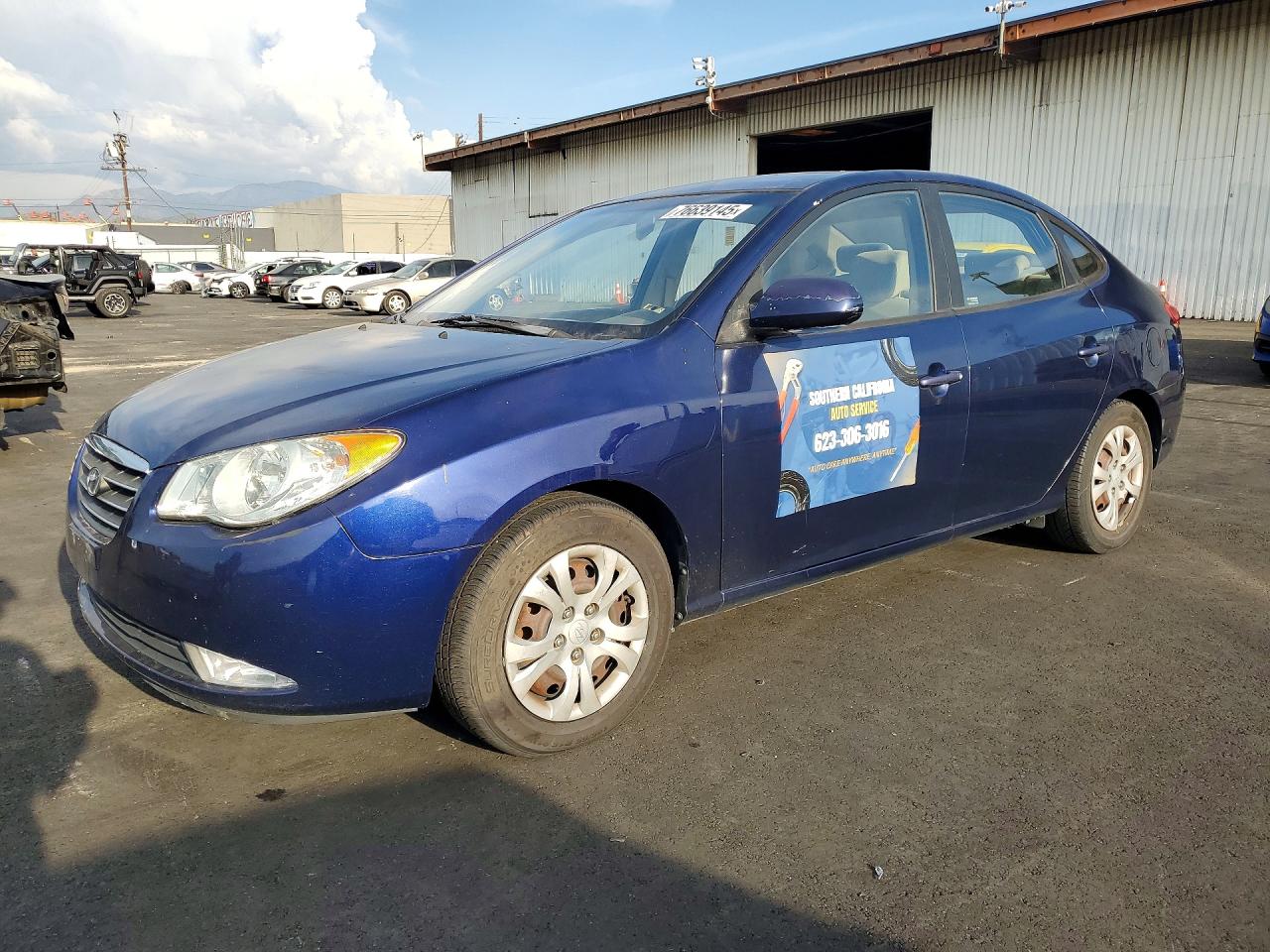 2009 HYUNDAI ELANTRA GLS | KMHDU46D09U749454 | UPCARS
