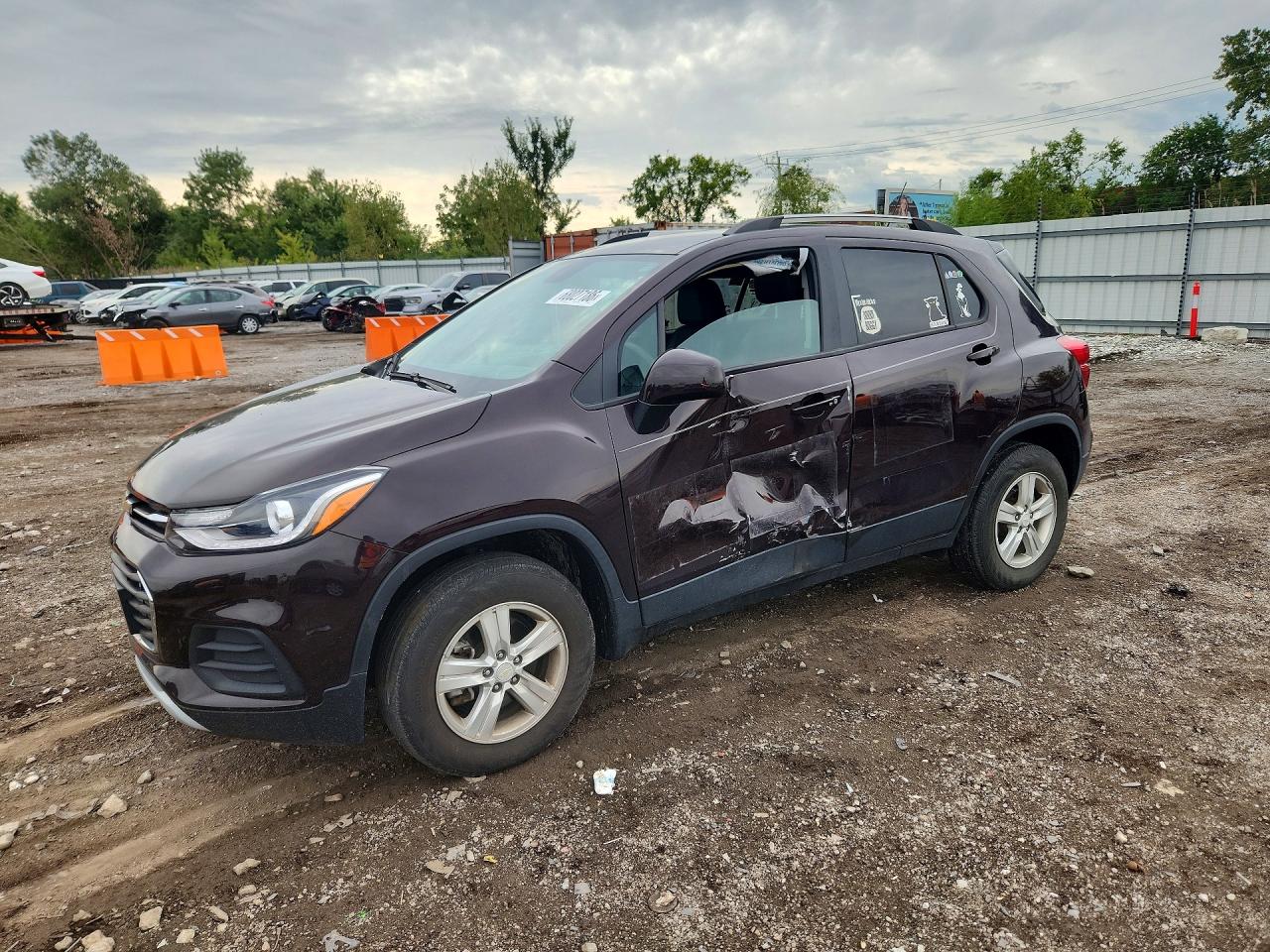 2021 CHEVROLET TRAX 1LT | KL7CJPSM3MB369428 | UPCARS
