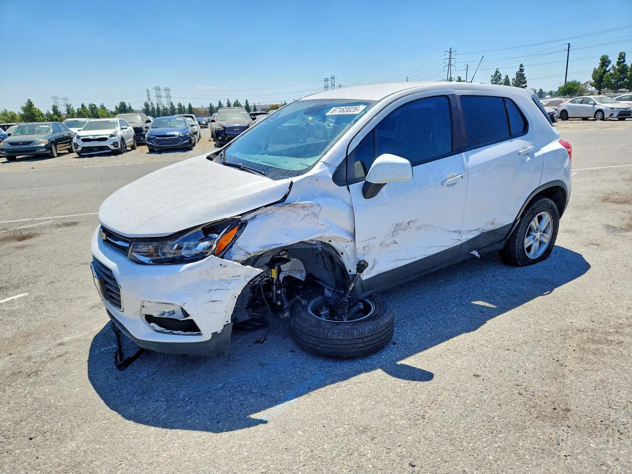 2020 CHEVROLET TRAX LS | 3GNCJKSB5LL329182 | UPCARS