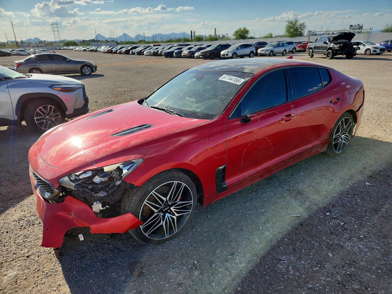 2022 KIA STINGER GT2 | KNAE55LC5N6101644 | UPCARS