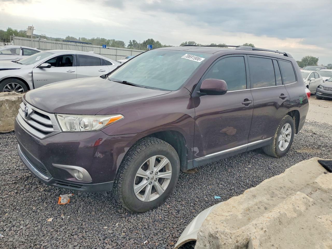 2012 TOYOTA HIGHLANDER SE | 5TDZK3EH1CS084977 | UPCARS
