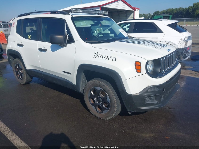 2017 JEEP RENEGADE SPORT 4X4 | ZACCJBAB9HPG29526 | UPCARS