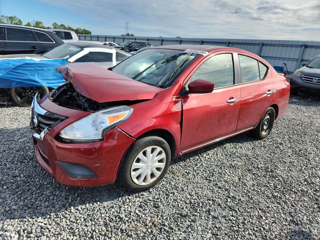 2019 NISSAN VERSA SV | 3N1CN7AP5KL877711 | UPCARS