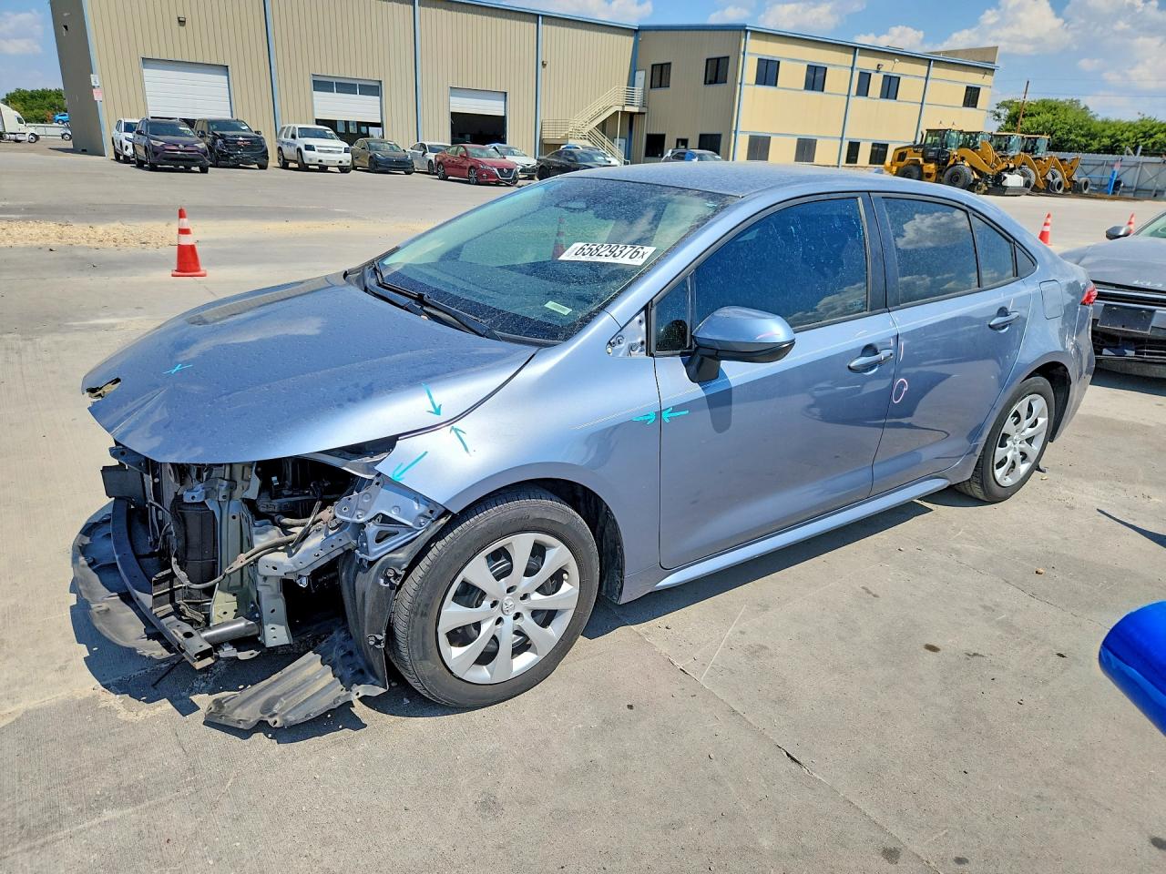 2023 TOYOTA COROLLA LE | 5YFB4MDE5PP076503 | UPCARS