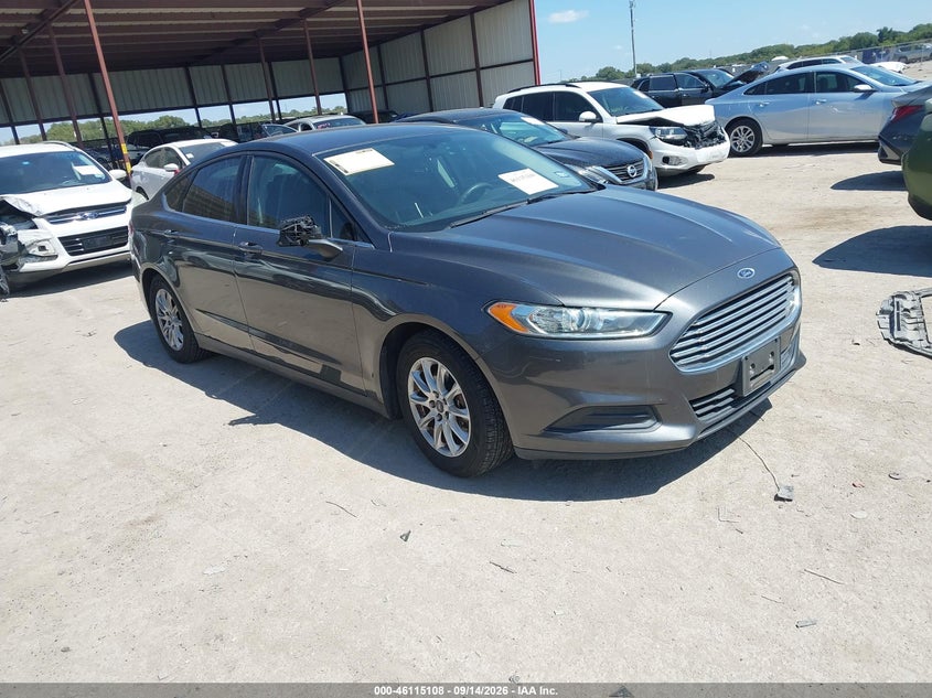 2015 FORD FUSION S | 3FA6P0G73FR263445 | UPCARS
