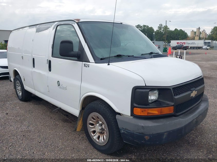 2012 CHEVROLET EXPRESS 1500 WORK VAN | 1GCSGAFX0C1106039 | UPCARS