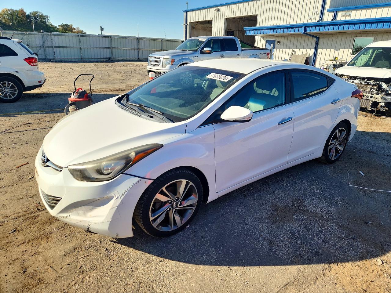 2014 HYUNDAI ELANTRA LIMITED | 5NPDH4AE0EH492129 | UPCARS