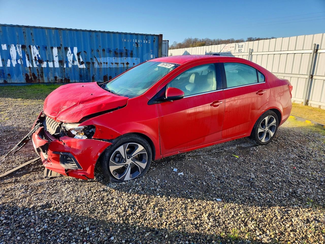 2019 CHEVROLET SONIC PREMIER | 1G1JF5SB4K4128020 | UPCARS