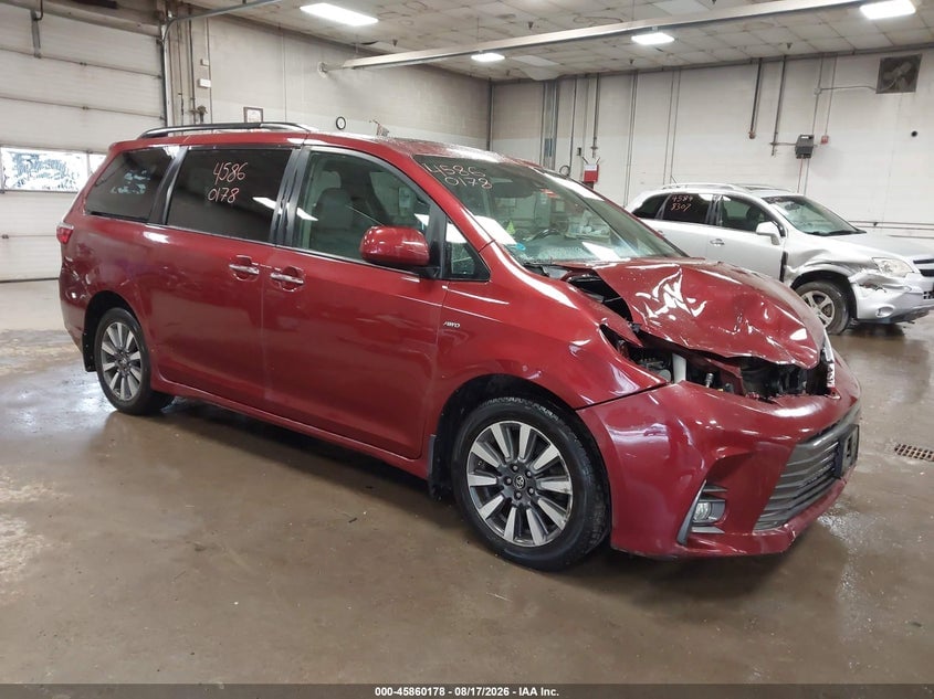 2018 TOYOTA SIENNA XLE 7 PASSENGER | 5TDDZ3DC1JS209503 | UPCARS