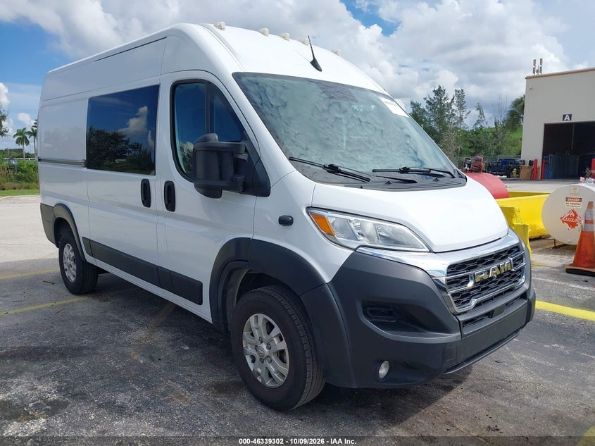 2023 RAM PROMASTER 1500 HIGH ROOF 136 WB | 3C6LRVBG7PE515421 | UPCARS