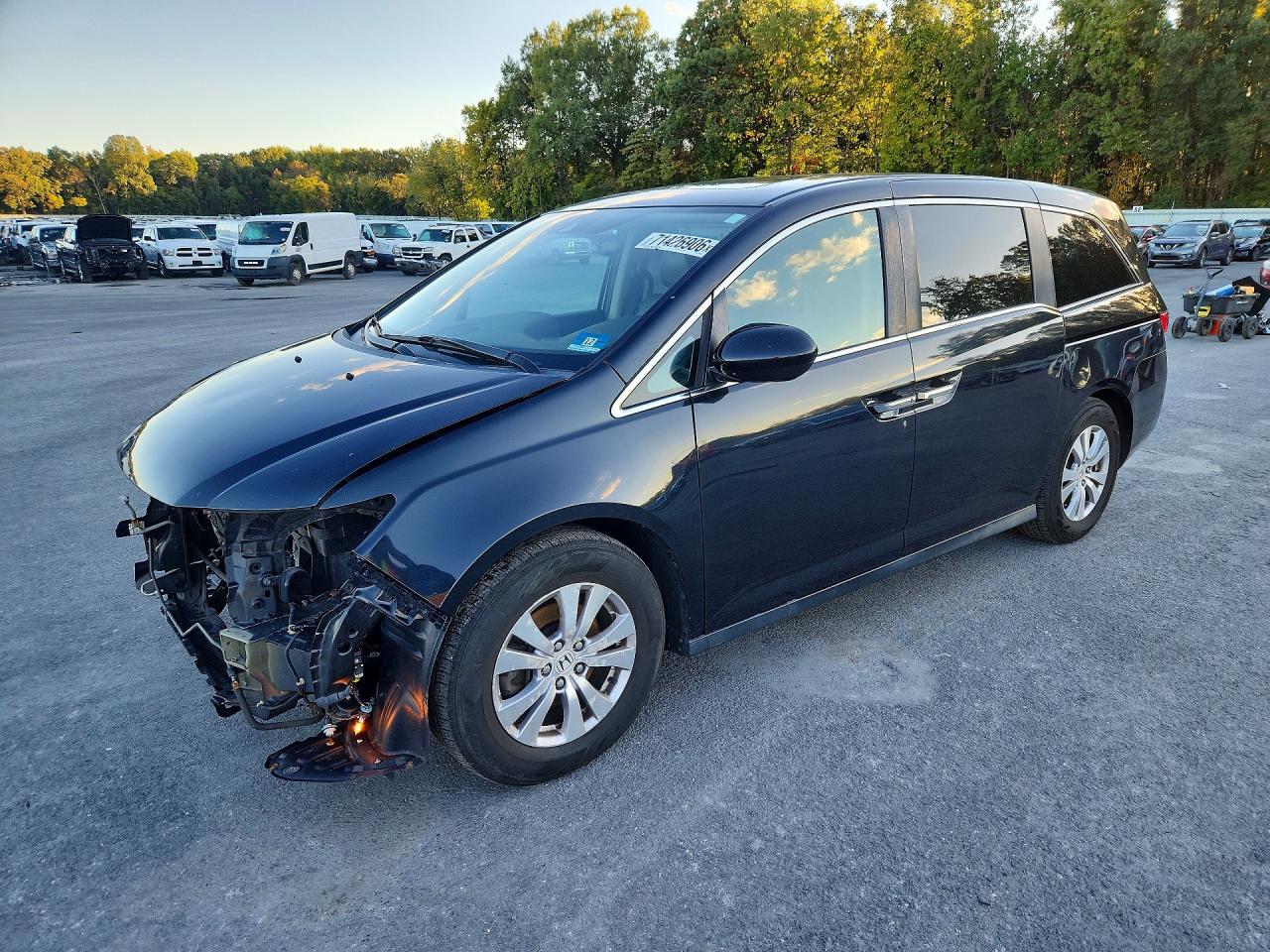 2016 HONDA ODYSSEY EXL | 5FNRL5H60GB130053 | UPCARS