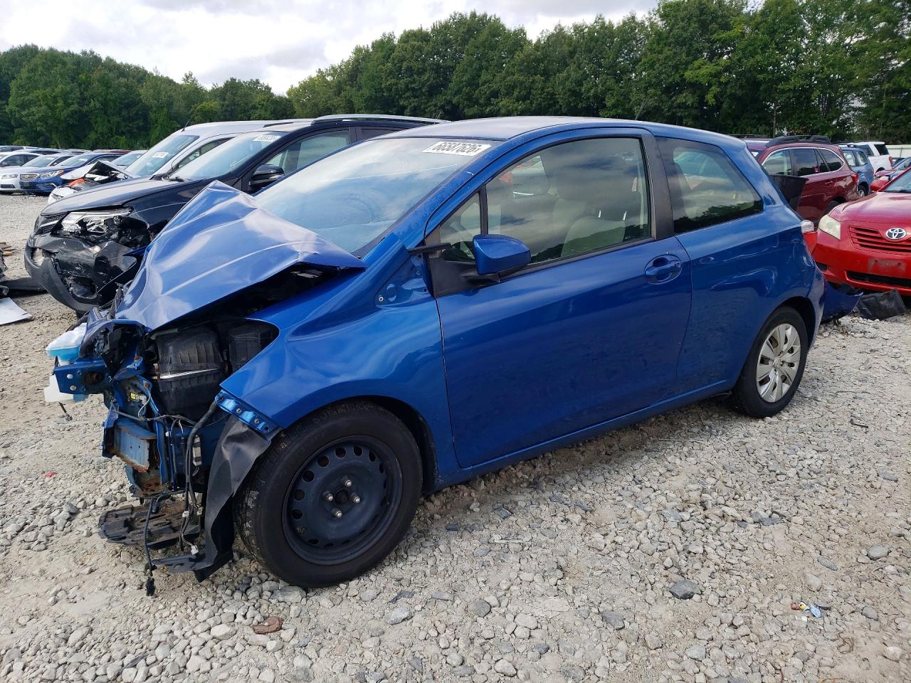 2012 TOYOTA YARIS 3-DOOR L | JTDJTUD31CD532488 | UPCARS