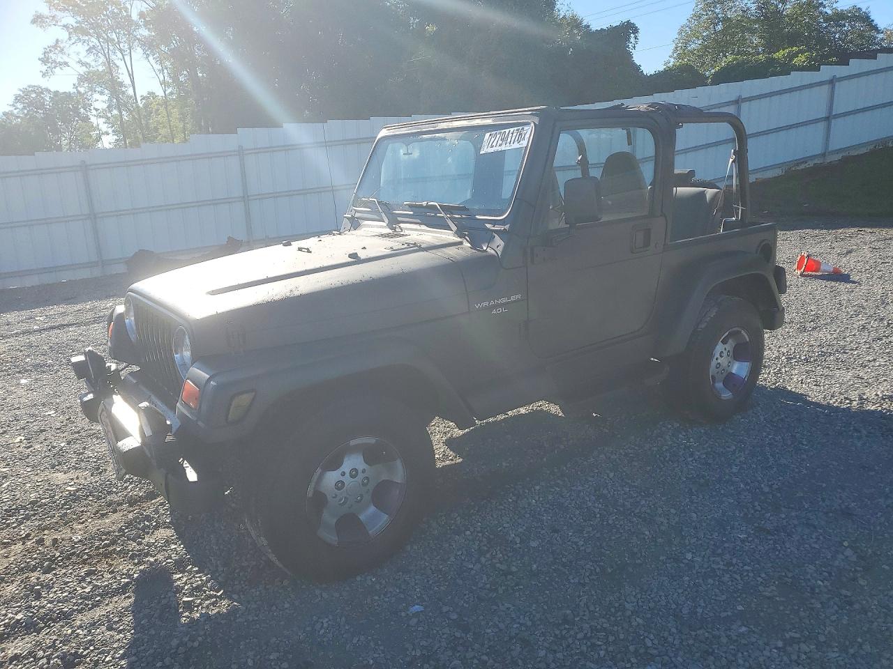 2000 JEEP WRANGLER SAHARA | 1J4FA59S4YP802394 | UPCARS