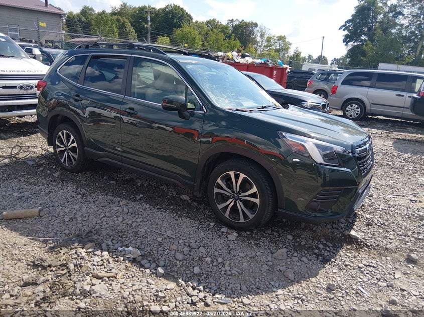 2022 SUBARU FORESTER LIMITED | JF2SKAPC3NH475158 | UPCARS