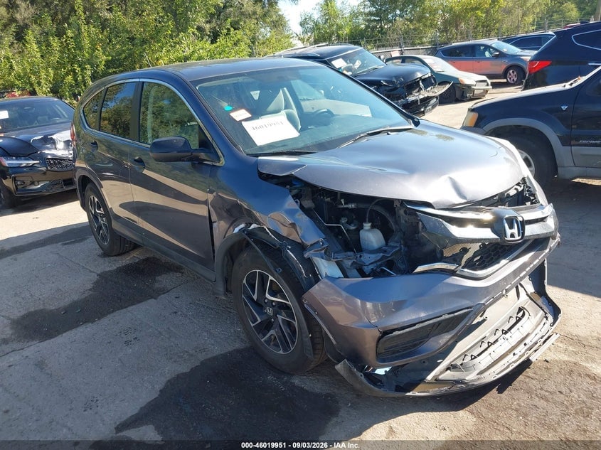 2016 HONDA CR-V SE | 2HKRM4H43GH726149 | UPCARS