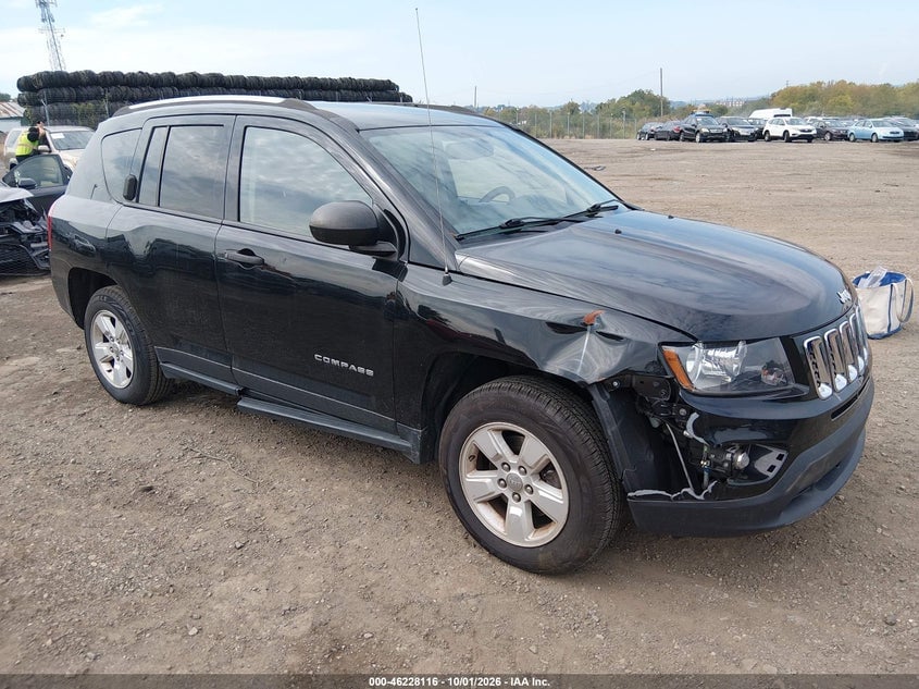 2017 JEEP COMPAS SPORT FWD | 1C4NJCBA2HD141389 | UPCARS