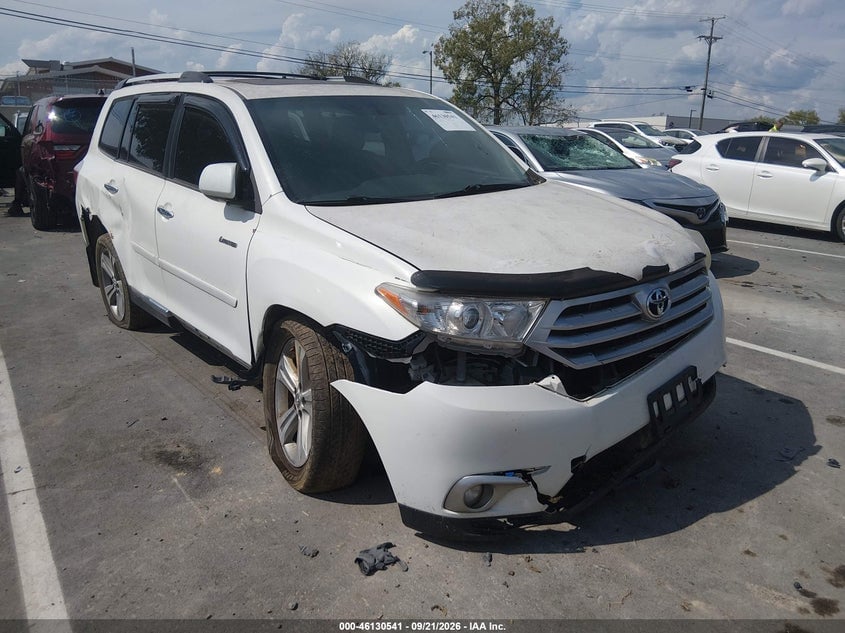 2012 TOYOTA HIGHLANDER LIMITED V6 | 5TDDK3EH7CS167534 | UPCARS