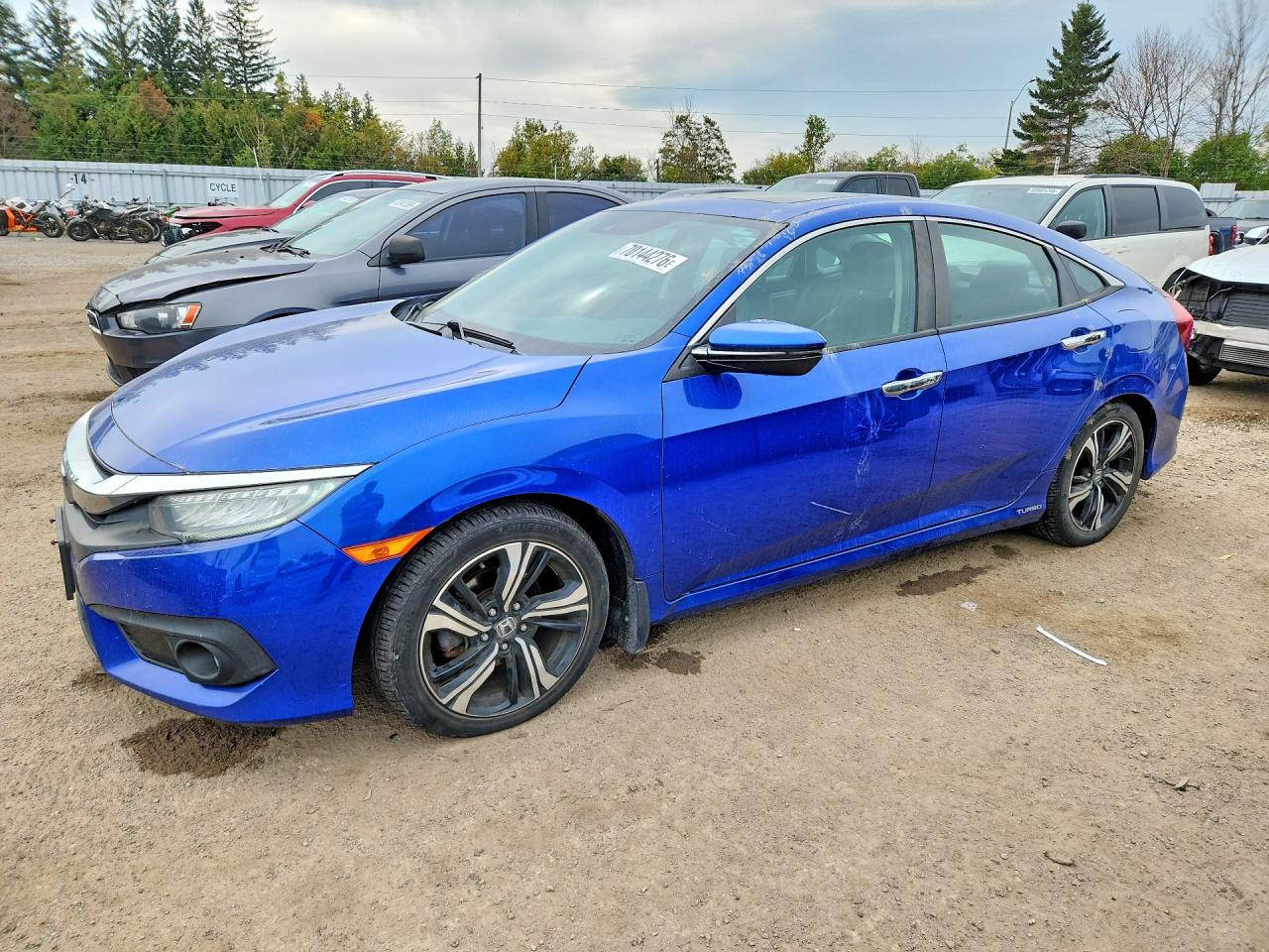 2018 HONDA CIVIC TOURING | 2HGFC1F97JH104660 | UPCARS