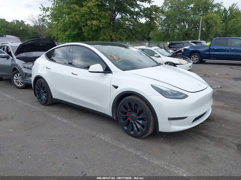 2023 TESLA MODEL Y PERFORMANCE DUAL MOTOR ALL-WHEEL DRIVE | 7SAYGDEF6PF663669 | UPCARS