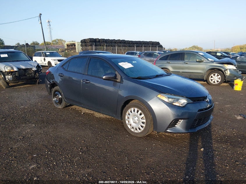2015 TOYOTA COROLLA LE | 2T1BURHE6FC467360 | UPCARS