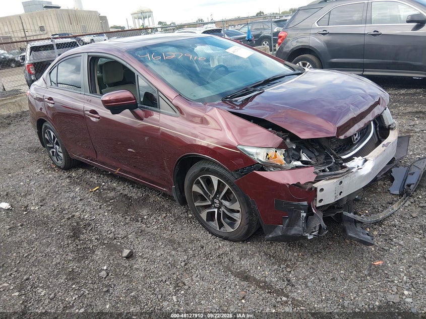 2014 HONDA CIVIC EX | 19XFB2F86EE258194 | UPCARS