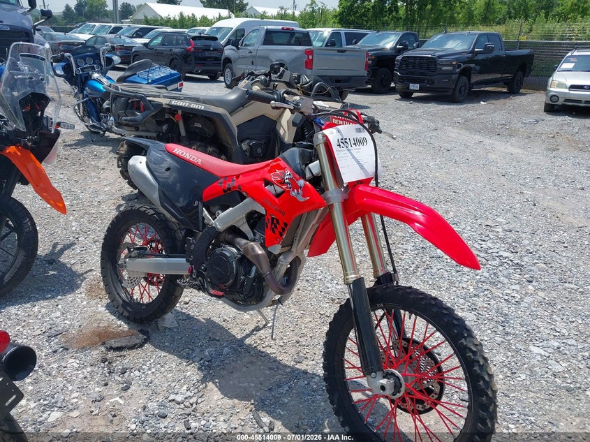 2021 HONDA CRF450 RX | JH2PE1031MK200693 | UPCARS