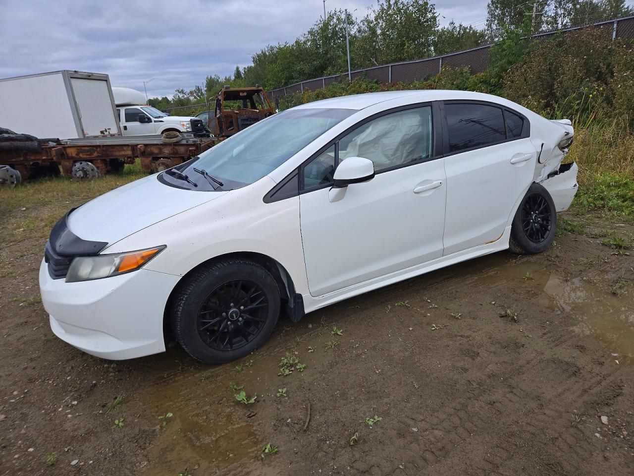 2012 HONDA CIVIC LX | 2HGFB2F41CH056783 | UPCARS
