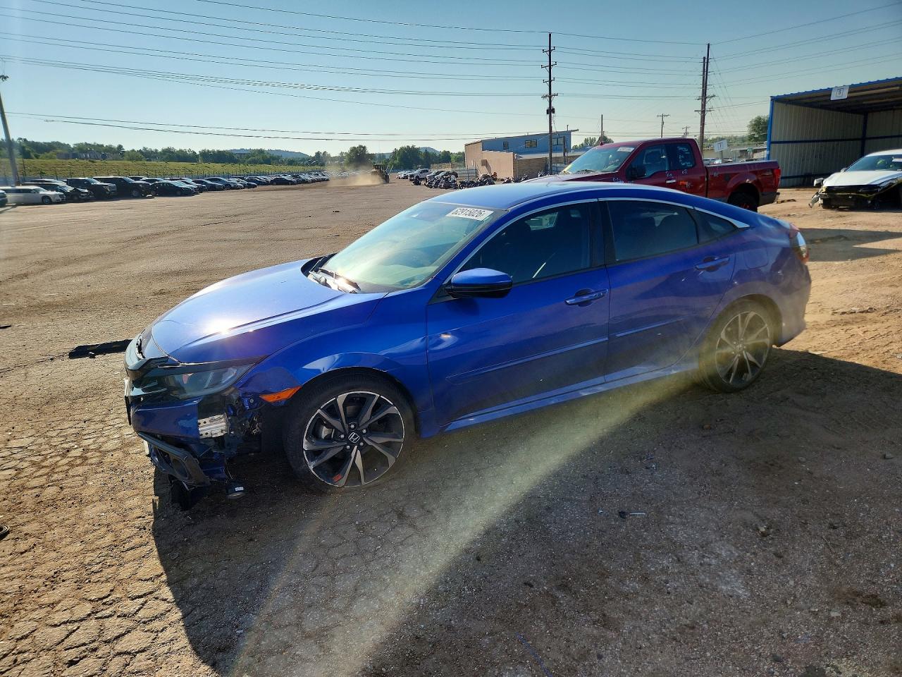 2019 HONDA CIVIC SPORT | 2HGFC2F85KH602497 | UPCARS