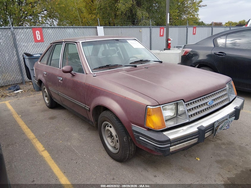 1983 FORD ESCORT GL | 1FABP1427DW138245 | UPCARS