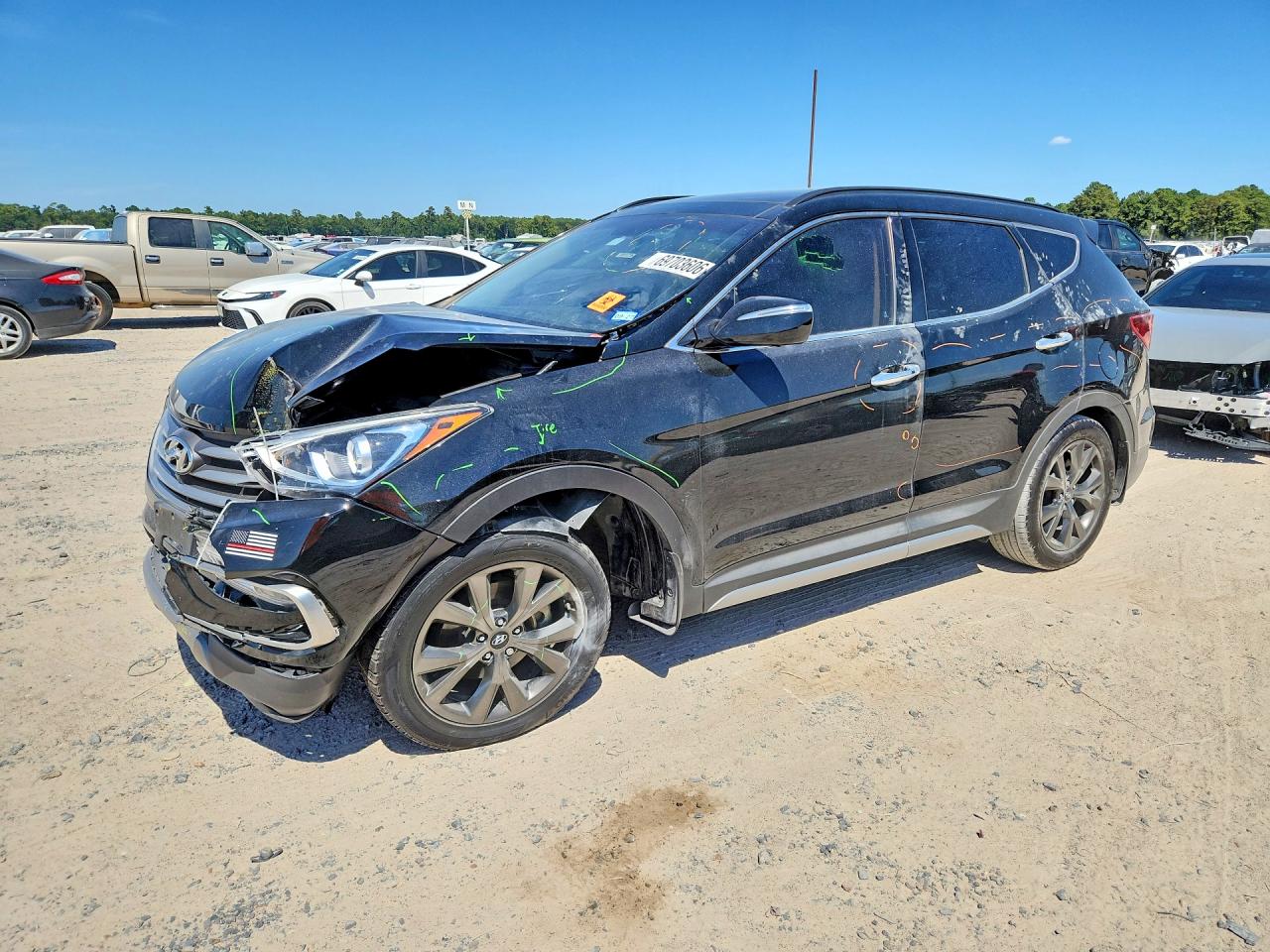2017 HYUNDAI SANTA FE 2.0T ULTIMATE | 5XYZW4LAXHG502022 | UPCARS