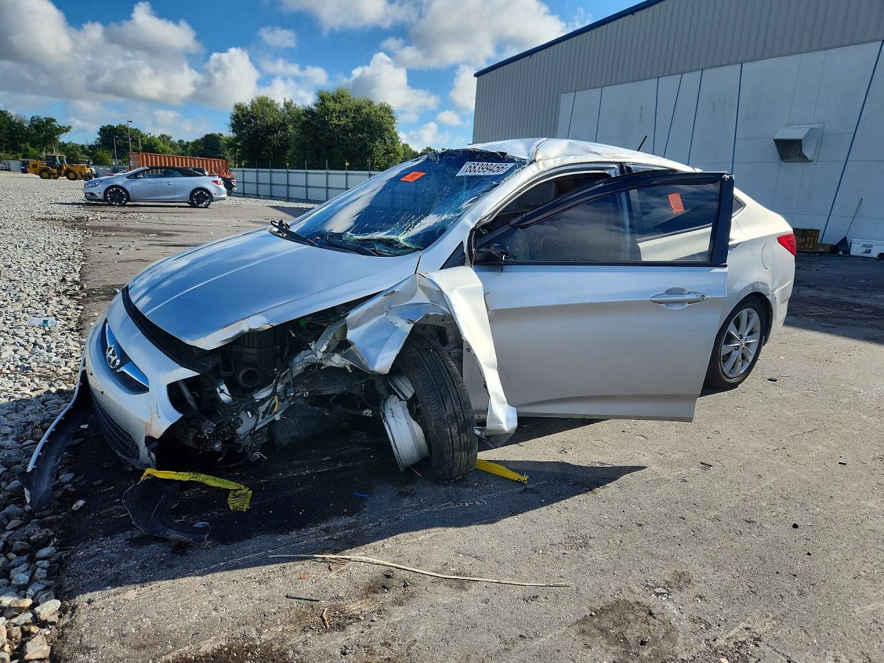 2014 HYUNDAI ACCENT GLS | KMHCU4AE2EU763037 | UPCARS