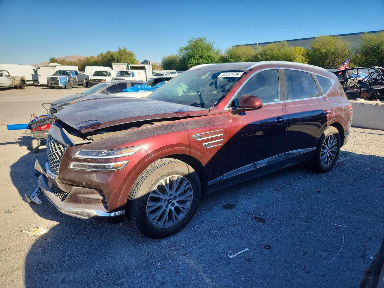 2021 GENESIS GV80 2.5T | KMUHB4SB4MU039379 | UPCARS