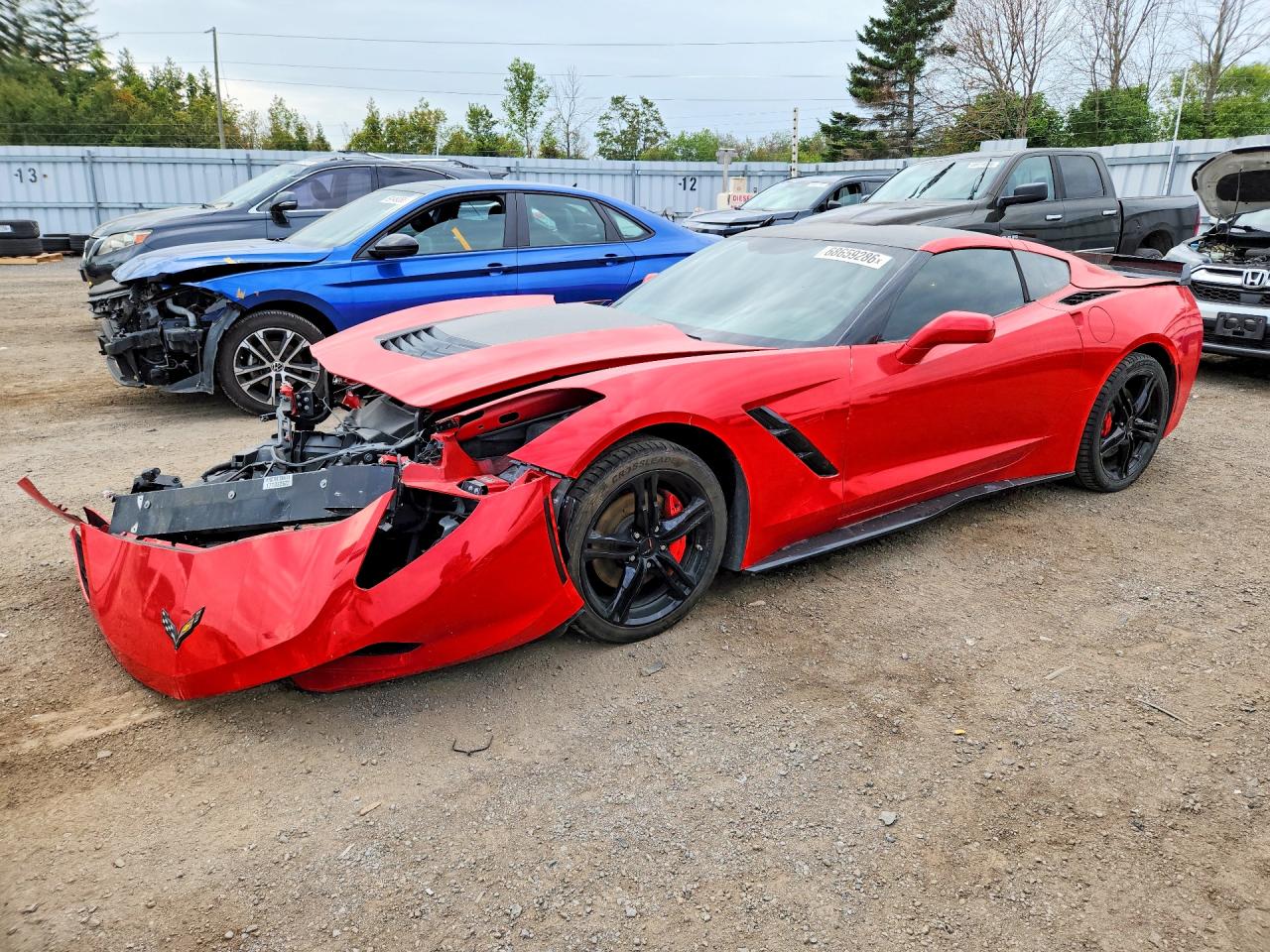 2017 CHEVROLET CORVETTE STINGRAY 1LT | 1G1YB2D71H5123751 | UPCARS
