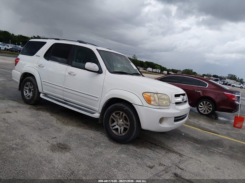 2005 TOYOTA SEQUOIA LIMITED V8 | 5TDZT38A55S262081 | UPCARS
