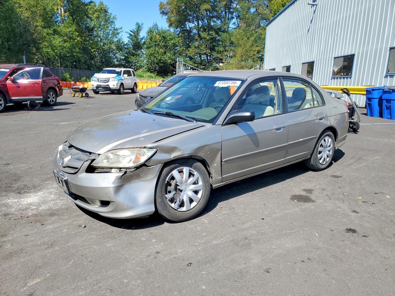 2005 HONDA CIVIC LX | 2HGES165X5H591015 | UPCARS