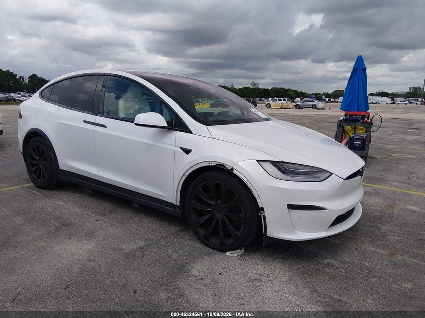 2022 TESLA MODEL X PLAID TRI MOTOR ALL-WHEEL DRIVE | 7SAXCBE64NF332906 | UPCARS