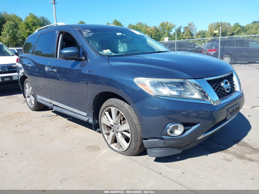 2013 NISSAN PATHFINDER PLATINUM | 5N1AR2MM3DC674209 | UPCARS