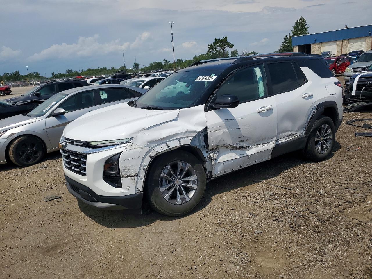 2025 CHEVROLET EQUINOX LT | 3GNAXHEGXSL127579 | UPCARS