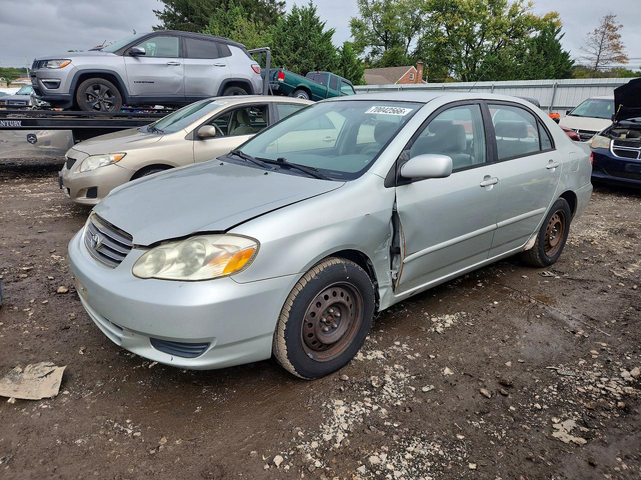 2004 TOYOTA COROLLA LE | JTDBR32E142022284 | UPCARS