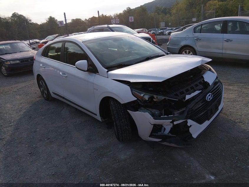 2017 HYUNDAI IONIQ HYBRID SEL | KMHC75LC7HU035355 | UPCARS