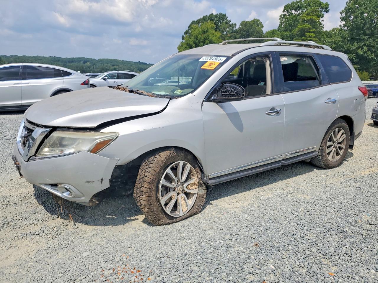 2015 NISSAN PATHFINDER SL | 5N1AR2MM8FC639524 | UPCARS