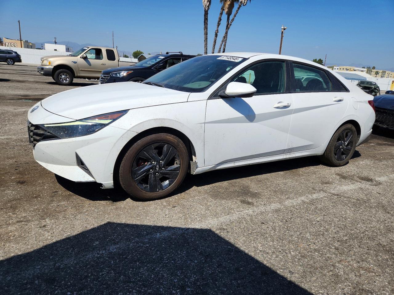 2021 HYUNDAI ELANTRA SEL | 5NPLM4AG3MH001575 | UPCARS