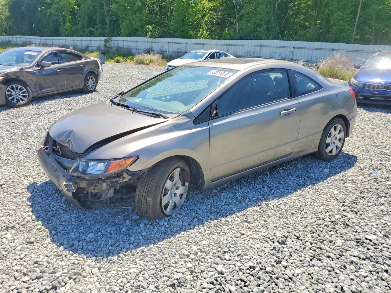 2008 HONDA CIVIC EX | 2HGFG12858H555551 | UPCARS