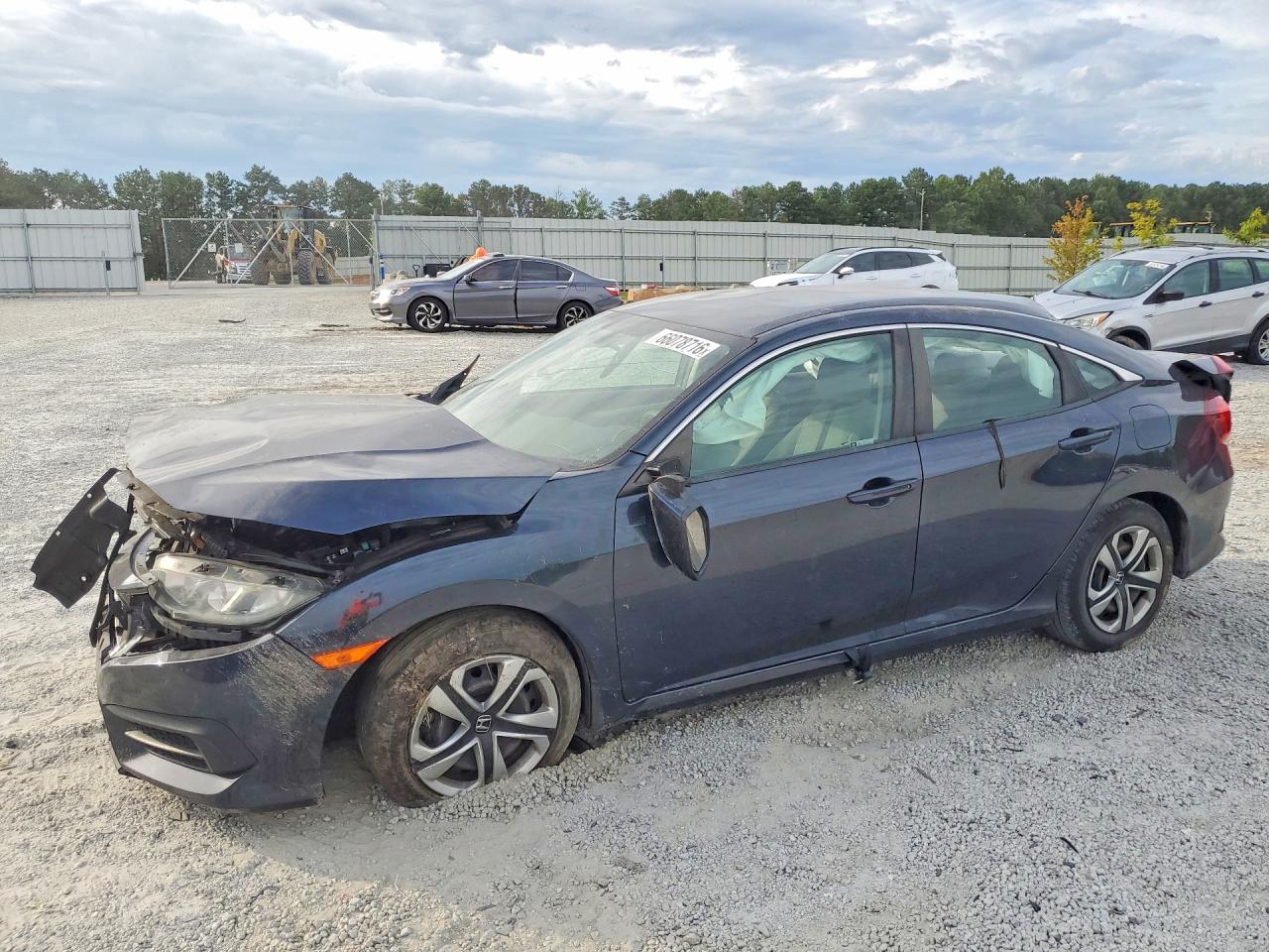 2018 HONDA CIVIC LX | 2HGFC2F54JH578911 | UPCARS