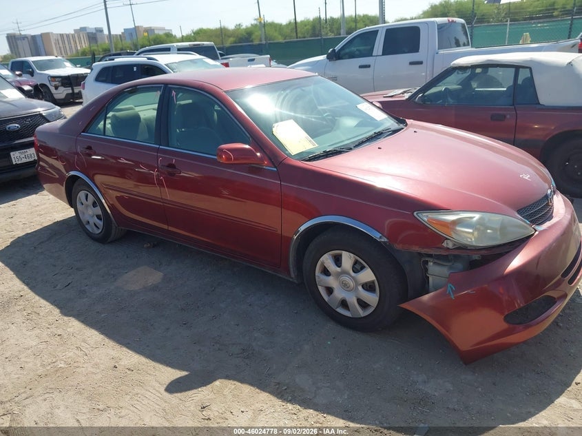 2002 TOYOTA CAMRY LE | 4T1BE32K02U629176 | UPCARS