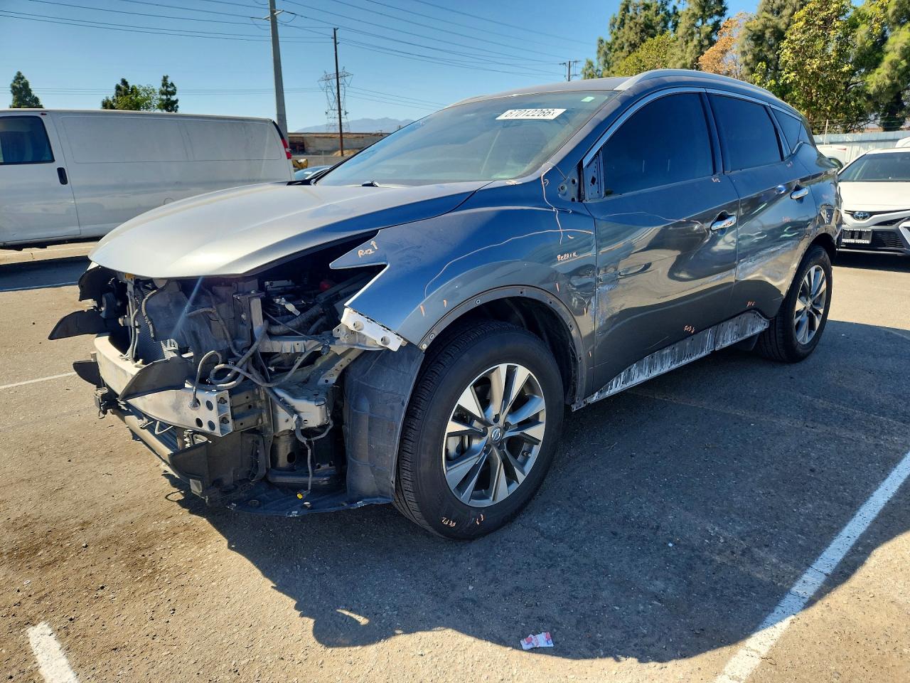 2018 NISSAN MURANO SL | 5N1AZ2MG9JN185663 | UPCARS