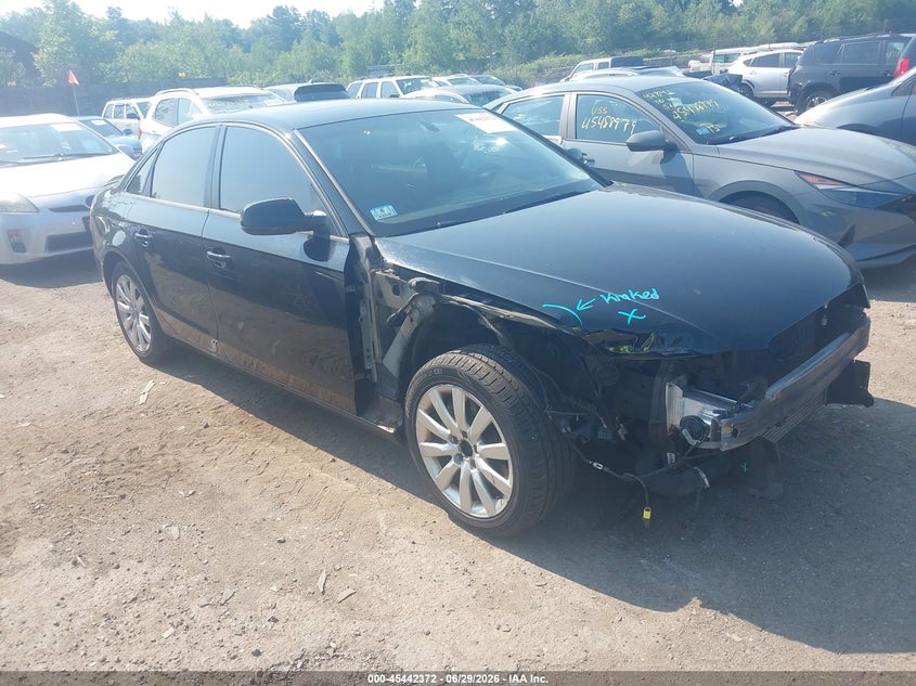 2012 AUDI A4 2.0T PREMIUM | WAUBFAFL2CN011648 | UPCARS
