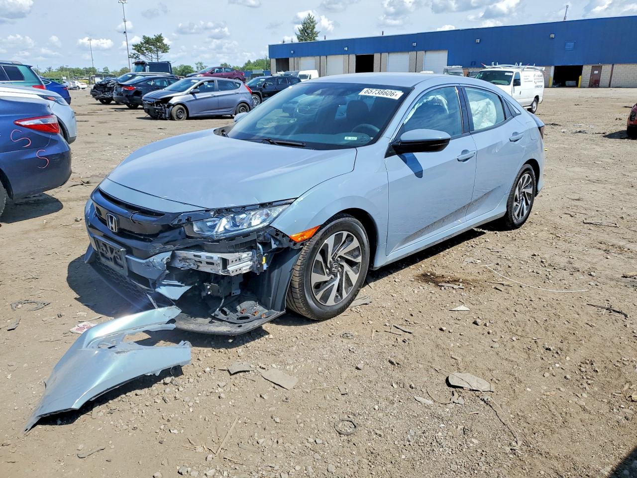 2017 HONDA CIVIC LX | SHHFK7H34HU232575 | UPCARS